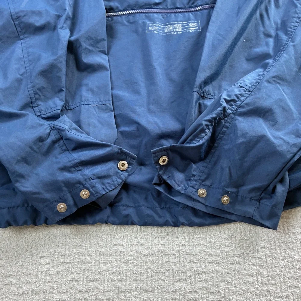 Vintage American Eagle Outfitters Lg Half Zip Anorak Windbreaker 90s Y2K Street